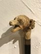 画像1: 吠える犬のアンティーク ステッキ　Antiques Stick (1)
