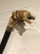 画像2: 吠える犬のアンティーク ステッキ　Antiques Stick (2)