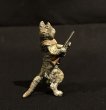画像6: ヴィエナ・ブロンズ　猟銃を構える猫 (6)