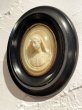 画像4: 聖母像 メダイヨン  オーバルガラス フランス アンティーク (4)