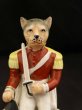 画像9: 擬人化猫のインクボトル 陶器 カップル ペア フランス アンティーク (9)