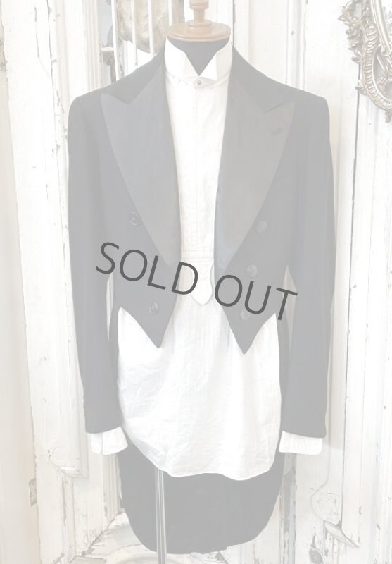 画像3: フランス 1930s  燕尾服 テイルコート ヴィンテージ  (3)