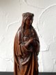 画像11: 蛇を踏む 聖母 マリア像 19世紀 フランス アンティーク (11)