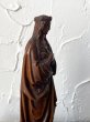 画像9: 蛇を踏む 聖母 マリア像 19世紀 フランス アンティーク (9)