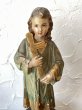 画像9: 19世紀 フランス 洗礼者ヨハネ 彩色木彫像 (9)