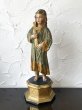 画像4: 19世紀 フランス 洗礼者ヨハネ 彩色木彫像 (4)