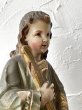 画像12: 19世紀 フランス 洗礼者ヨハネ 彩色木彫像 (12)