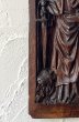 画像5: アレクサンドリアの聖カタリナ ゴシック 魔物装飾 木彫 パネル 15世紀 フランス ／ 15th Century French Gothic Carved Oak Panel St. Catherine of Alexandria (5)