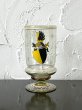 画像2: 19世紀 貴族の紋章 騎士 ドイツ アンティークグラス エナメル彩色 (2)