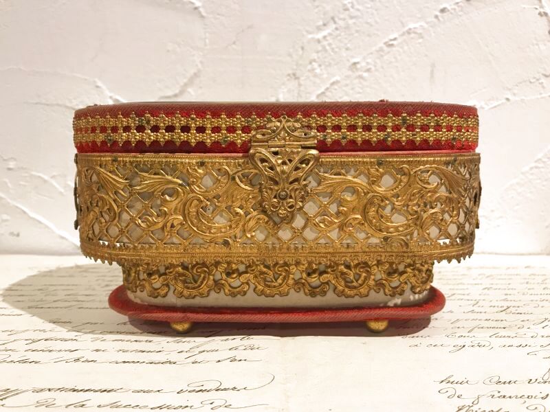 ジュエリーボックス　フランス　アンティーク　宝石箱　19世紀